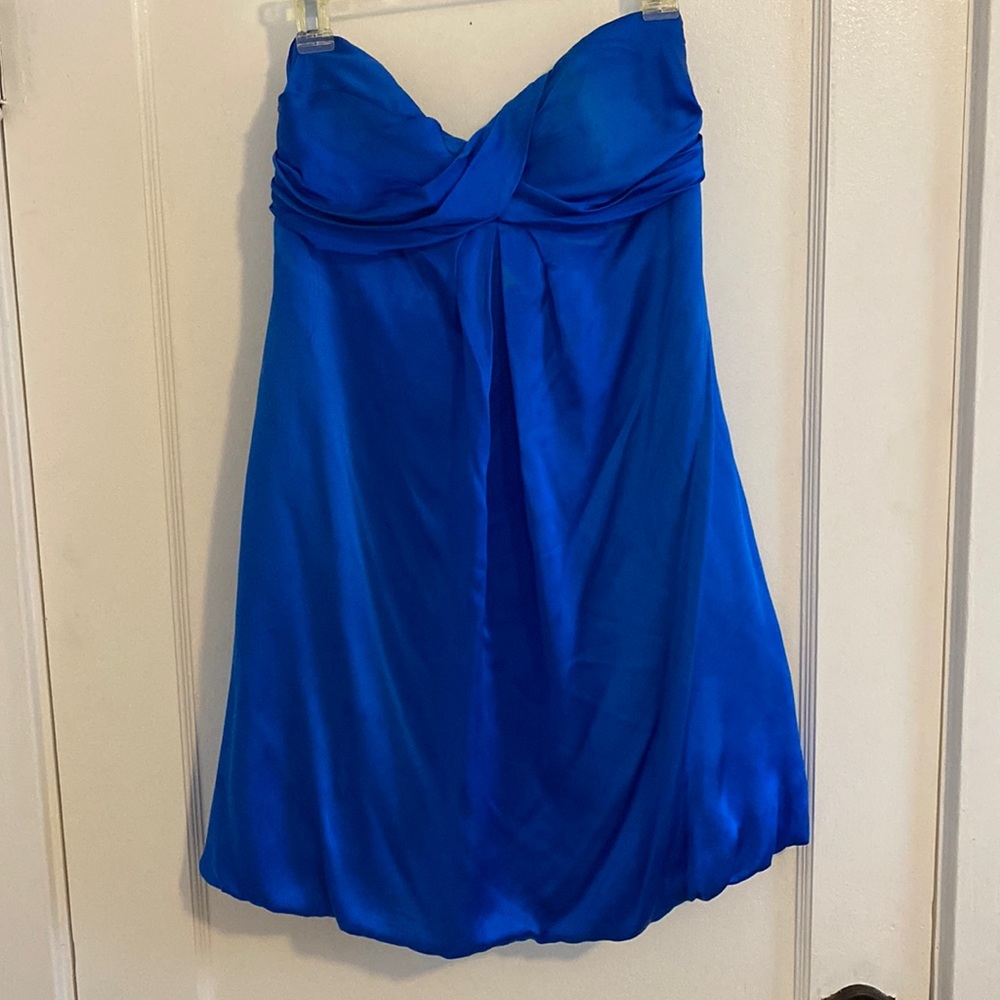 Royal Blue bubble dress!